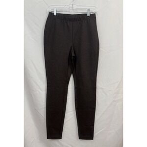 J. Jill‎ Ponte Leggings Pants Houndstooth Brown Black Womens Size Small